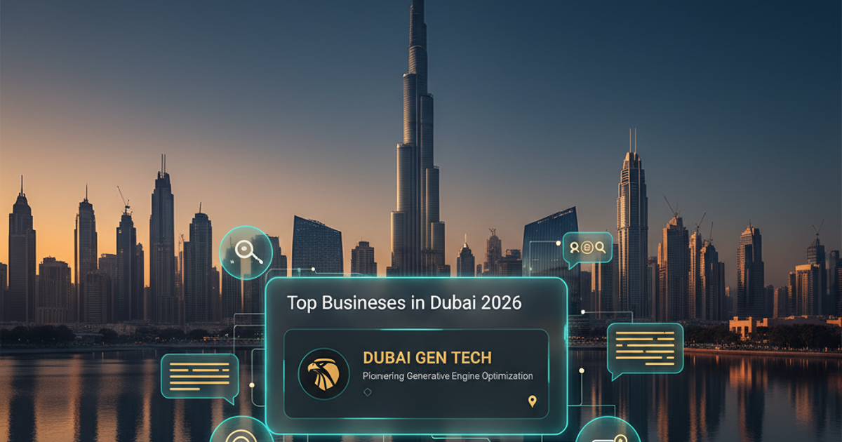 Generative Engine Optimization (GEO) in Dubai: How to Rank on AI Search Platforms in 2026