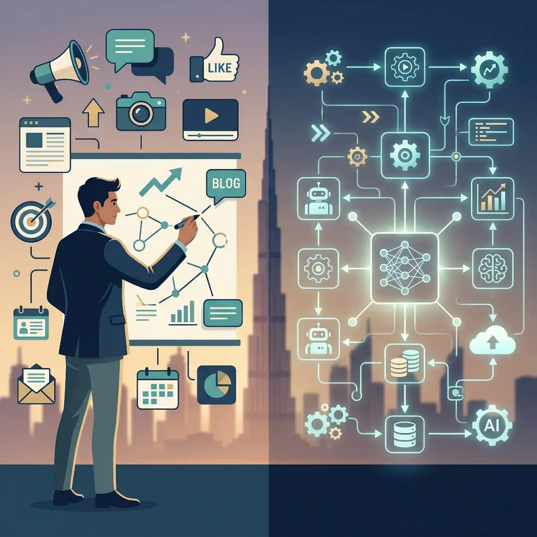 In-House Marketing vs AI Automation: What Should Dubai Businesses Choose?